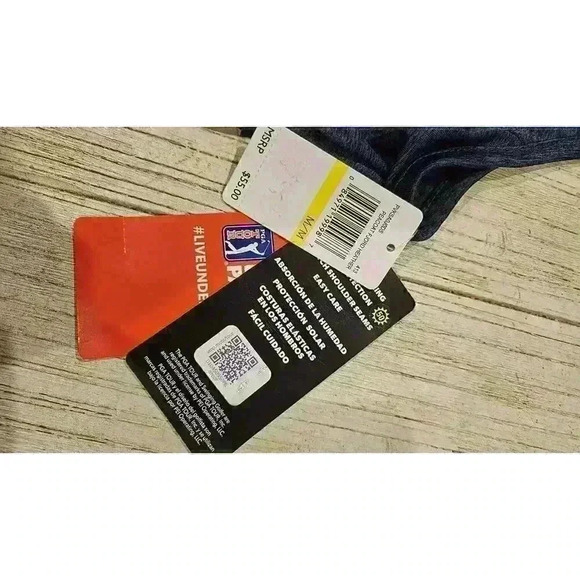 PGA Tour Women's Heathered Blue Tank Top Size M Keyhole Back NWT - Picture 10 of 11